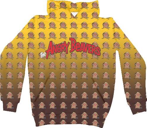 Unisex Hoodie 3D - Daggett Beaver - Mfest