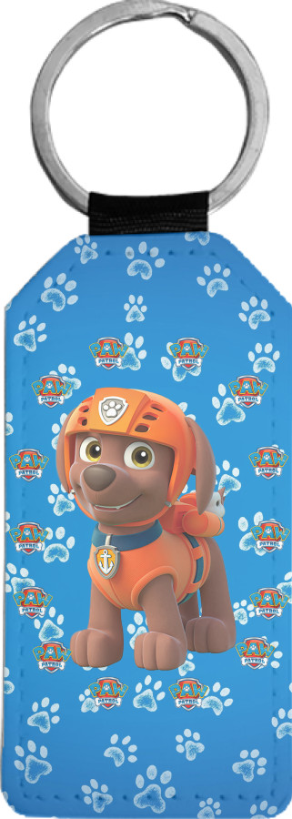 Rectangular Keychain - PAW Patrol Zuma - Mfest