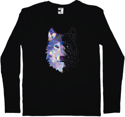 Другие животные - Longsleeve Premium Male - Wolf - Mfest