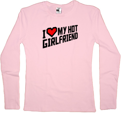 Women's Longsleeve Shirt - I love my girlfriend - Mfest