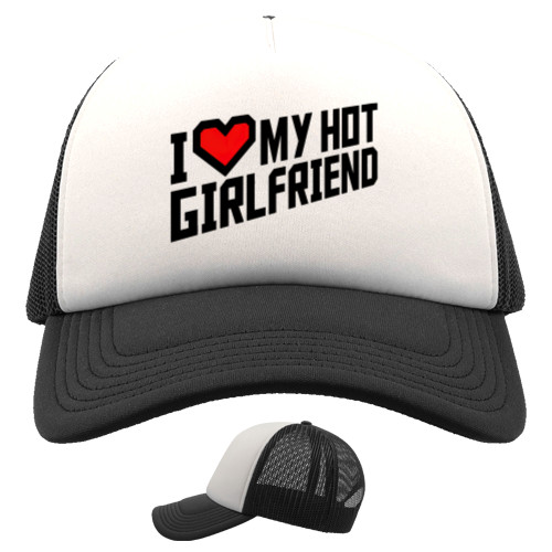 Trucker Cap - I love my girlfriend - Mfest