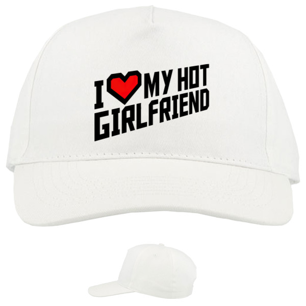 Baseball Caps - 5 panel - I love my girlfriend - Mfest