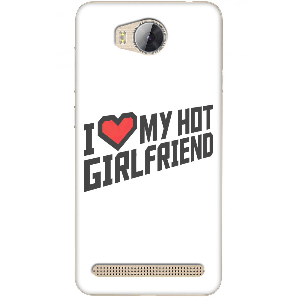 Чехол Huawei - I love my girlfriend - Mfest