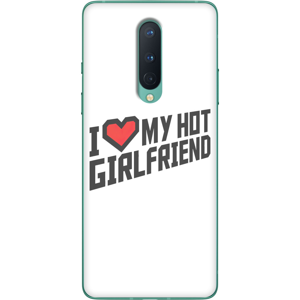 Чехол OnePlus - I love my girlfriend - Mfest