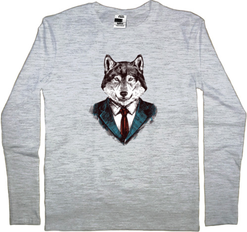 Wolf in a suit