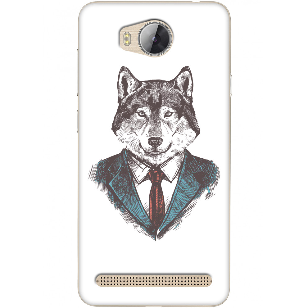 Wolf in a suit