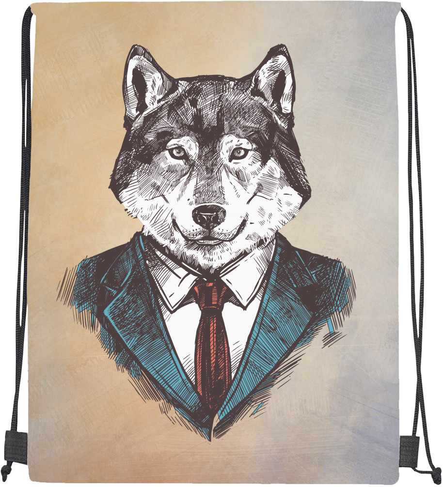 Wolf in a suit