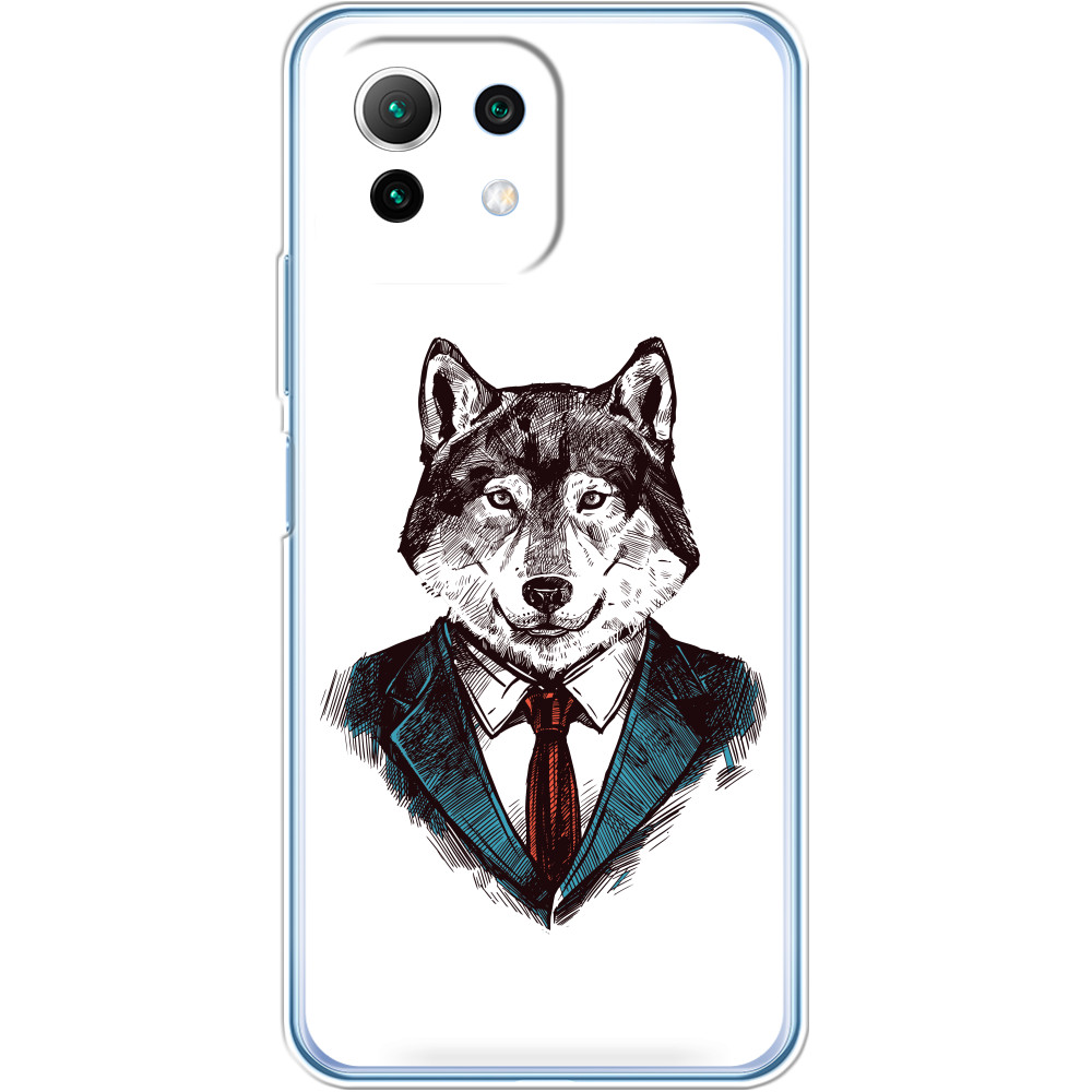 Wolf in a suit