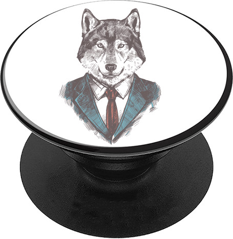 Wolf in a suit