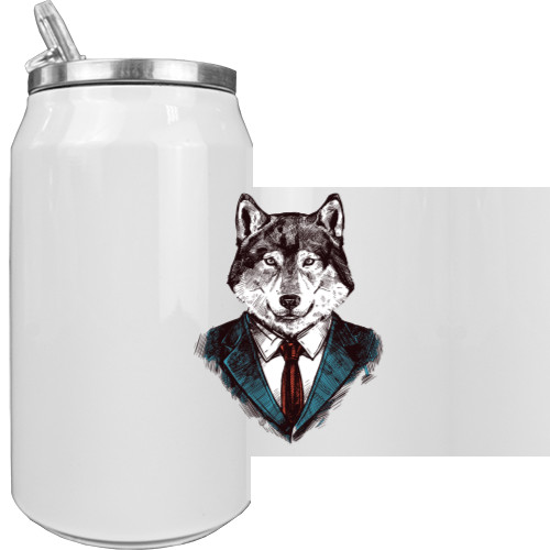 Wolf in a suit