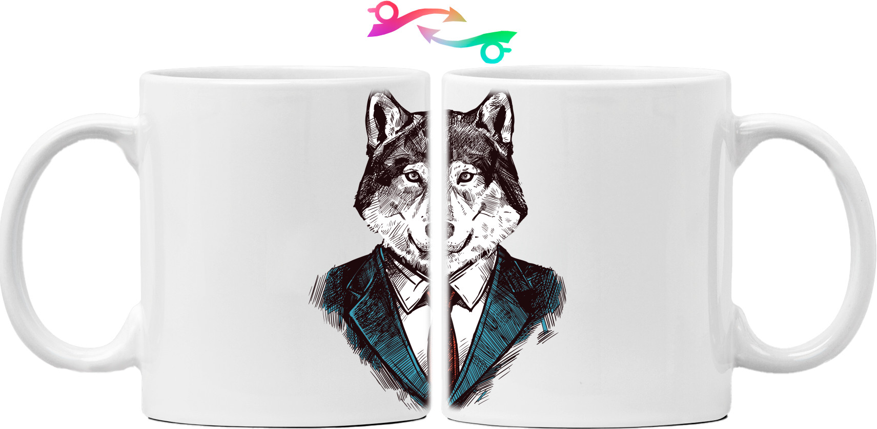 Mug - Wolf in a suit - Mfest