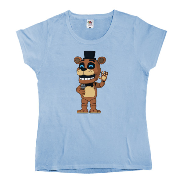 Women's T-shirt Fruit of the loom - Freddy Fazbear - Mfest