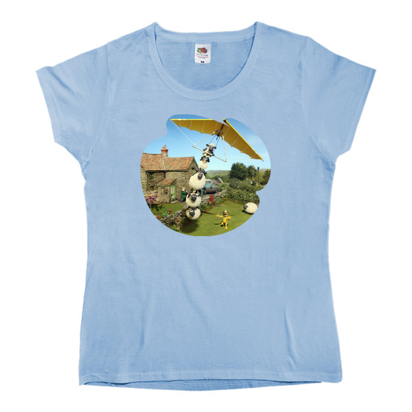 Women's T-shirt Fruit of the loom - Shaun the Sheep - Mfest