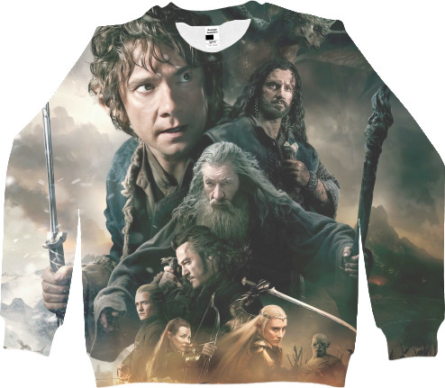 Kids' Sweatshirt 3D - The Lord of the Rings - Mfest