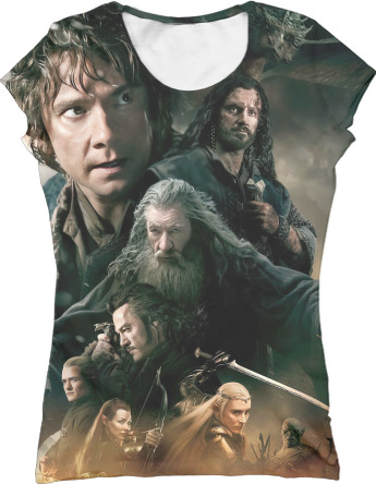 Women's T-Shirt 3D - The Lord of the Rings - Mfest