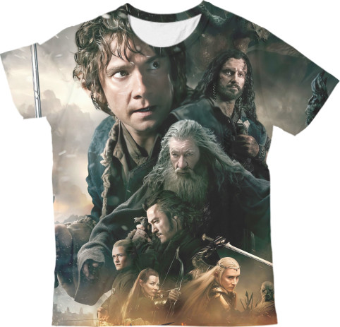 Kids' T-Shirt 3D - The Lord of the Rings - Mfest