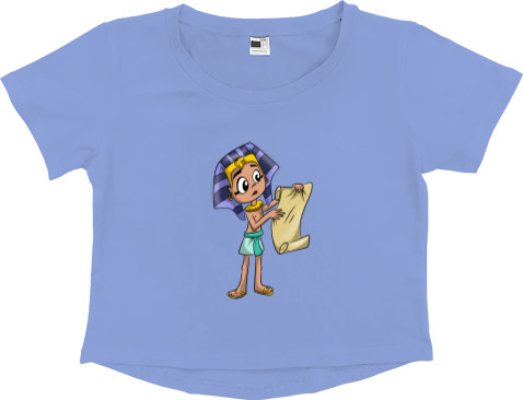 Women's Cropped Premium T-Shirt - Tutenstein - Mfest