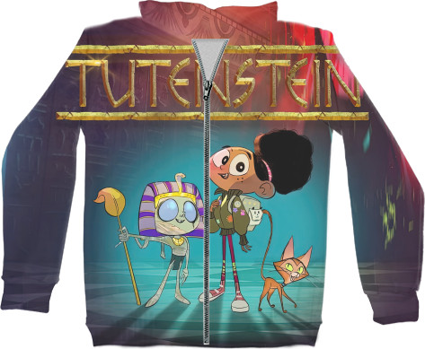 Unisex Zip-through Hoodie 3D - Tutenstein 2 - Mfest