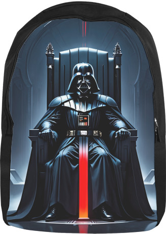 Backpack 3D - Darth vader on a throne - Mfest