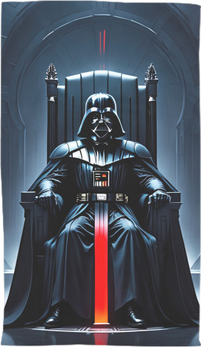 Darth vader on a throne