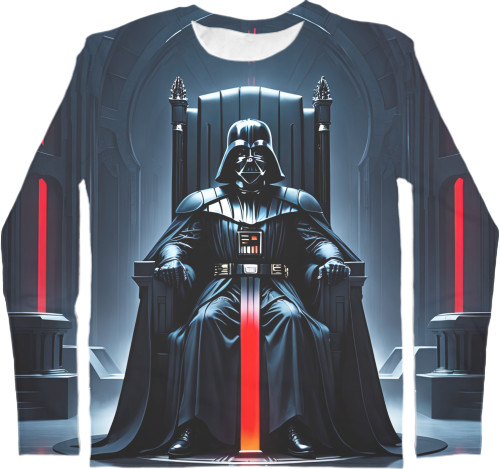 Darth vader on a throne