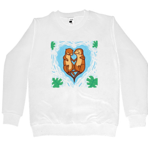 Men’s Premium Sweatshirt -  Beavers in love - Mfest