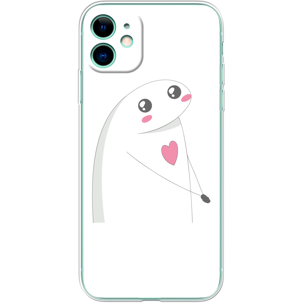 iPhone Case - Flork in love meme - Mfest