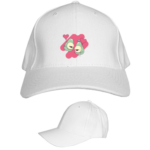 Kids' Baseball Cap 6-panel - Avocado lovers - Mfest