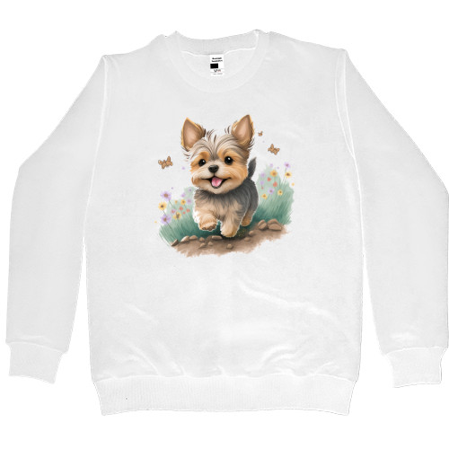 Women's Premium Sweatshirt - Yorkshire Terrier - Mfest