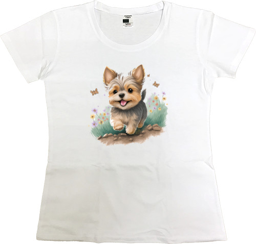 Women's Premium T-Shirt - Yorkshire Terrier - Mfest