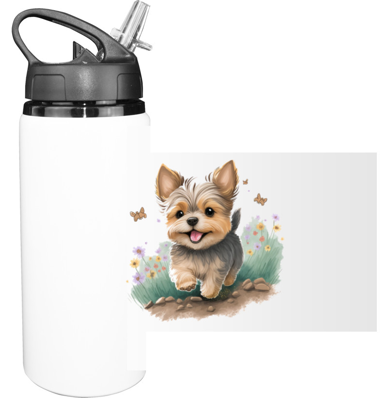 Sport Water Bottle - Yorkshire Terrier - Mfest