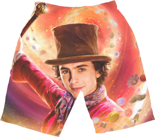 Men's Shorts 3D - Wonka - Mfest