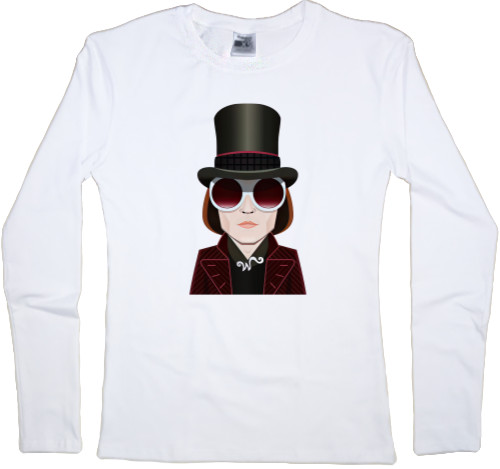 Women's Longsleeve Shirt - Willy Wonka - Mfest