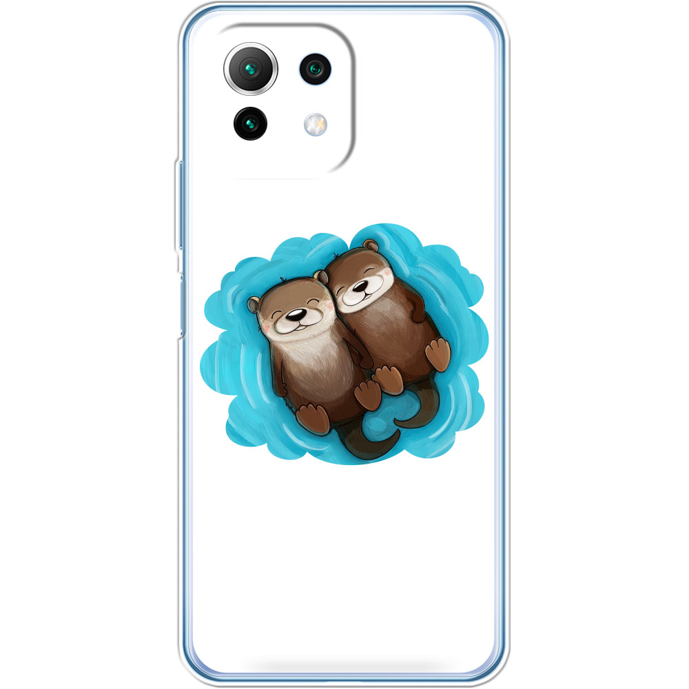 Xiaomi Case - Otters in love - Mfest