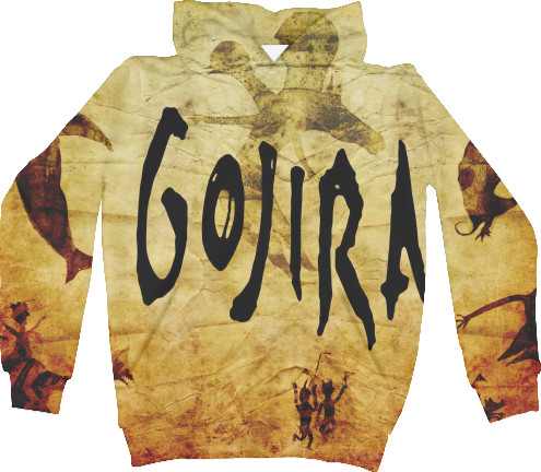 Kids' Hoodie 3D - Gojira - Mfest