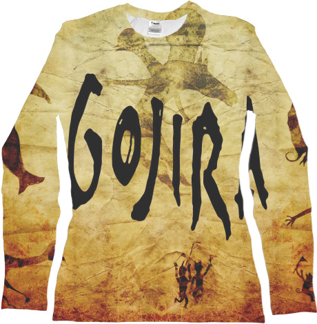 Women's Longsleeve Shirt 3D - Gojira - Mfest