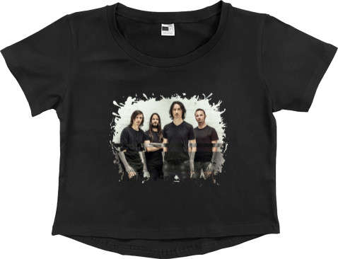 Women's Cropped Premium T-Shirt - Gojira - Mfest