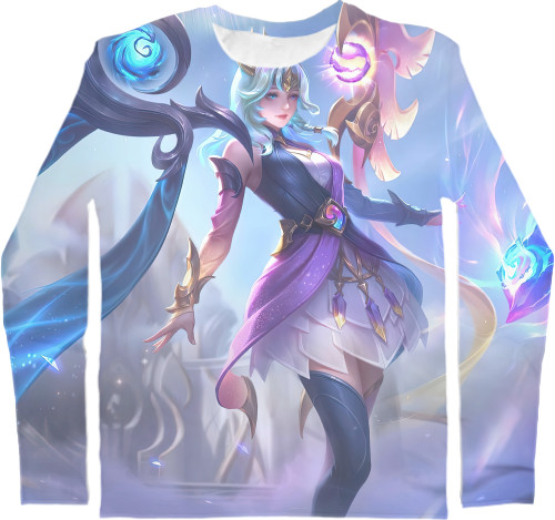 Kids' Longsleeve Shirt 3D - Lunox Mobile Legends - Mfest