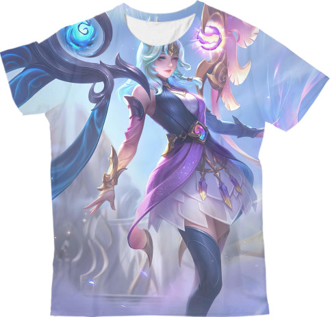 Kids' T-Shirt 3D - Lunox Mobile Legends - Mfest