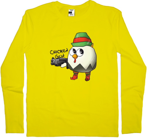 Kids' Longsleeve Shirt - Chicken Gun - Mfest