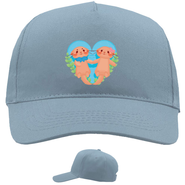 Baseball Caps - 5 panel - Cute otters - Mfest