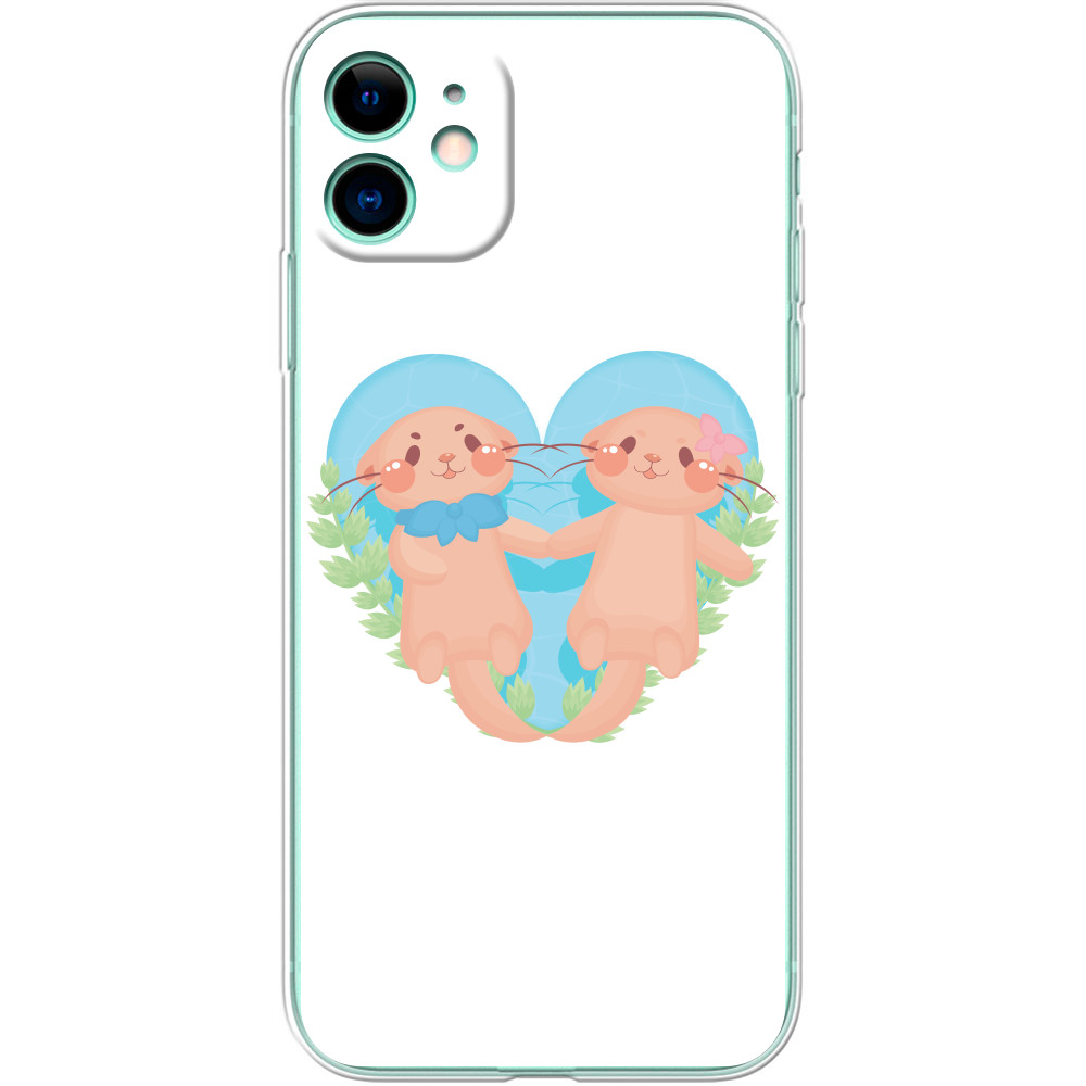 iPhone Case - Cute otters - Mfest