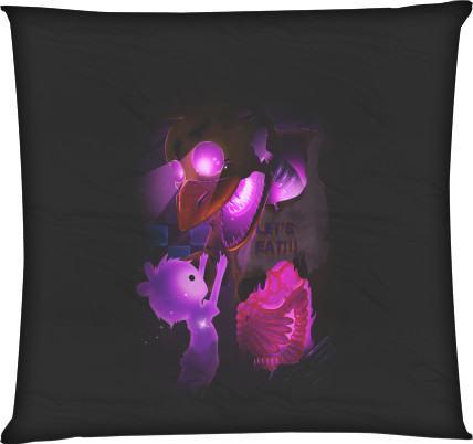 Square Throw Pillow - FNAF [19] - Mfest