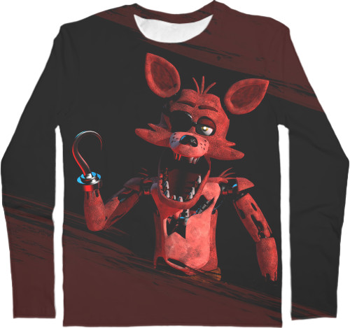 Men's Longsleeve Shirt 3D - FNAF [15] - Mfest