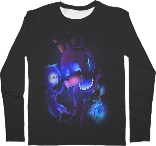 Men's Longsleeve Shirt 3D - FNAF [18] - Mfest