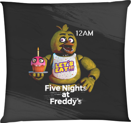 Подушка квадратная - FNAF [16] - Mfest