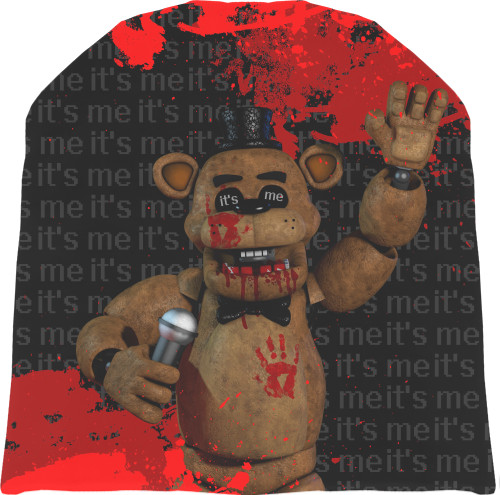 Шапка 3D - FNAF 16 - Mfest