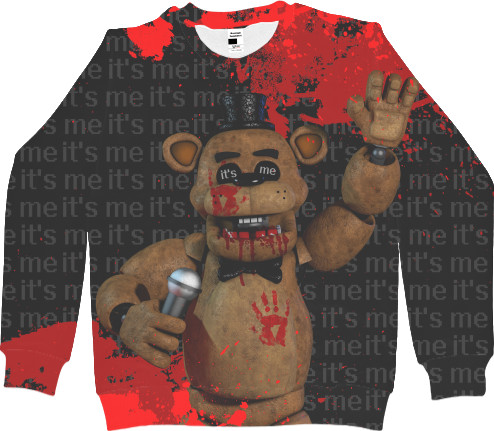 Women's Sweatshirt 3D - FNAF 16 - Mfest