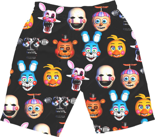 Men's Shorts 3D - FNAF [12] - Mfest