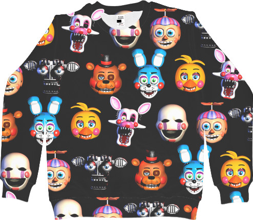 Men's Sweatshirt 3D - FNAF [12] - Mfest